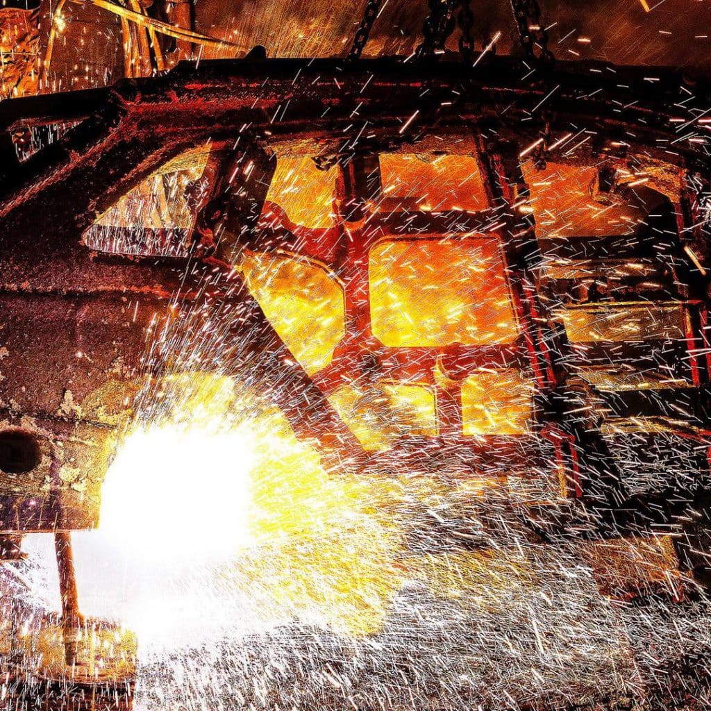 Thermal Lance pipe cutting
