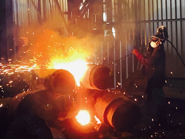 Thermal Lance Cutting Oxygen Lancing