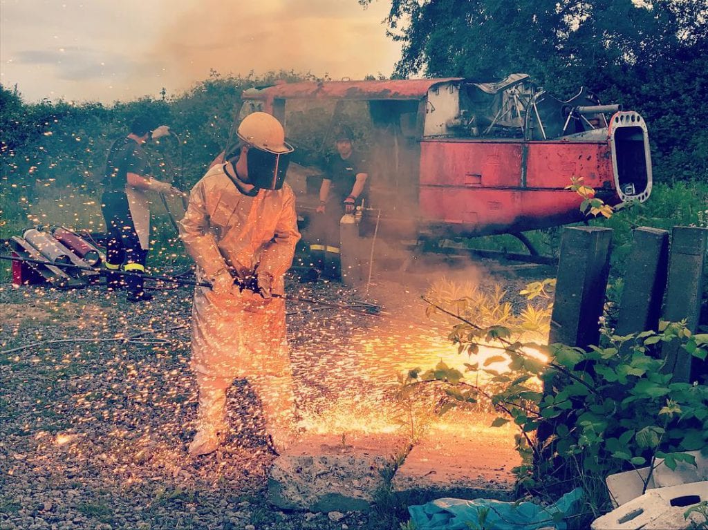 Oxygen Lancing manufacturing